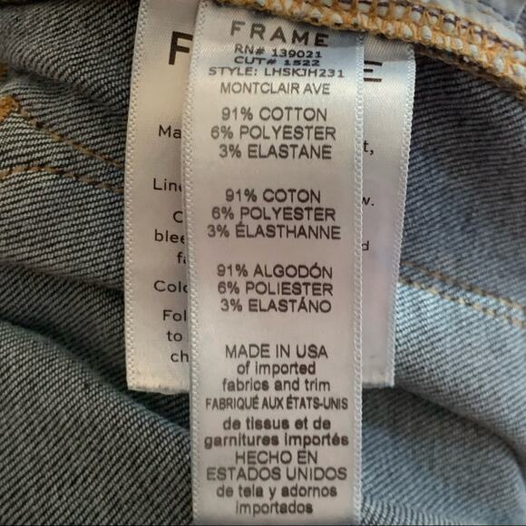 Frame Denim Le High High Waisted Skinny In Montclair Wash Size 26 - Picture 11 of 11